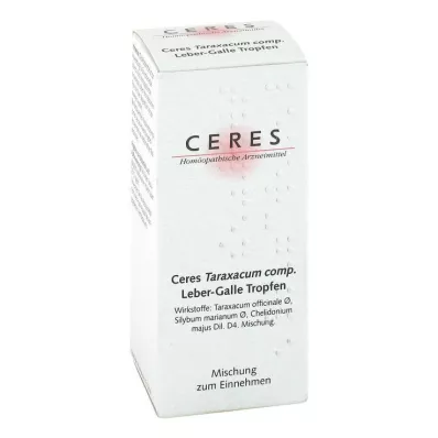 CERES Taraxacum comp.liver-bile drops, 20 ml