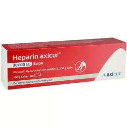 HEPARIN AXICUR 30,000 I.U. ointment, 100 g