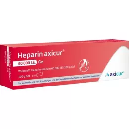 HEPARIN AXICUR 60,000 I.U. gel, 100 g