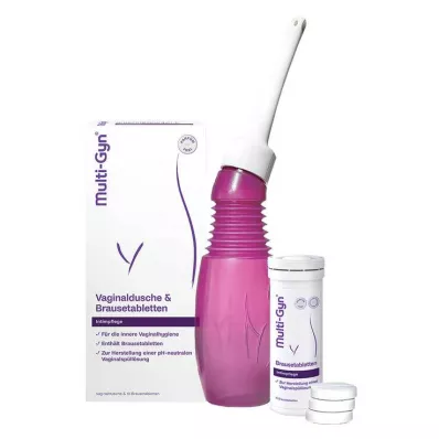 Multi-Gyn vaginal shower combination pack of effervescent tablets, 1 p Multi-Gyn vaginal shower combination pack of effervescent tablets, 1 p