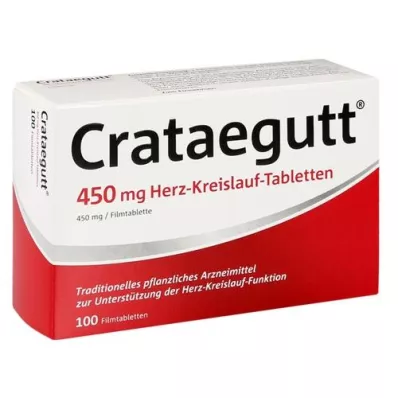 CRATAEGUTT 450 mg Cardiovascular Tablets, 100 pcs