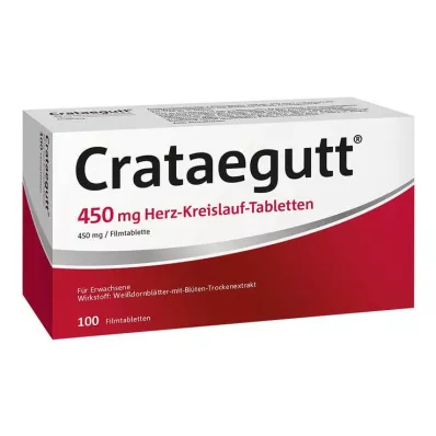 CRATAEGUTT 450 mg Cardiovascular Tablets, 100 pcs