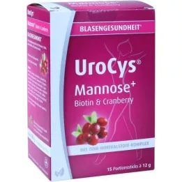 UROCYS Mannose+ Sticks, 15 pcs