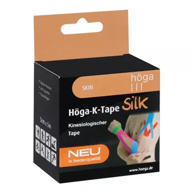 Höga-K-Tape Silk 5 cmx5 m skin kinesiological tape, 1 piece Höga-K-Tape Silk 5 cmx5 m skin kinesiological tape, 1 piece