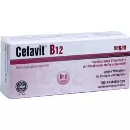 CEFAVIT B12 chewable tablets, 100 pcs