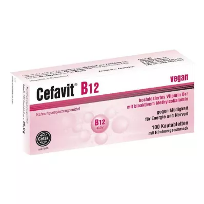 Cefavit B12 chewable tablets, 100 pcs Cefavit B12 chewable tablets, 100 pcs