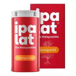 IPALAT Throat lozenges honey mild without menthol sugar fresh, 40 pcs