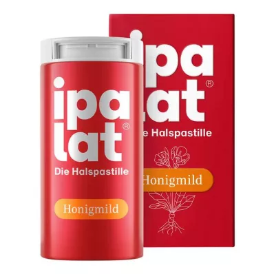Ipalat throat lozenges, mild honey without menthol, sugar-free, 40 pieces Ipalat throat lozenges, mild honey without menthol, sugar-free, 40 pieces