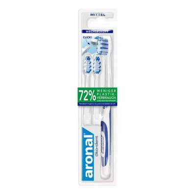 ARONAL öko dent toothbrush medium, 1 pc