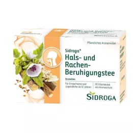 SIDROGA Throat and Throat Soothing Tea Filter, 20X1.75 g