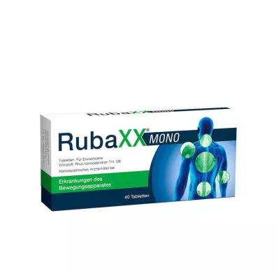 RUBAXX Mono tablets, 40 pcs RUBAXX Mono tablets, 40 pcs