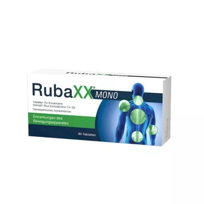 RUBAXX Mono tablets, 80 pcs RUBAXX Mono tablets, 80 pcs