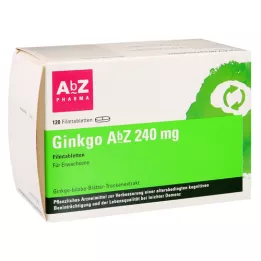 GINKGO AbZ 240 mg film-coated tablets, 120 pcs