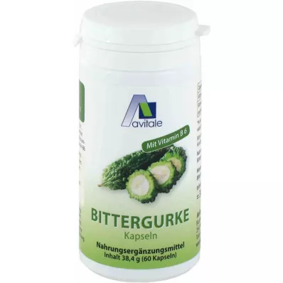 BITTERGURKE 500 mg 10:1 extract capsules, 60 pcs