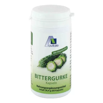 BITTERGURKE 500 mg 10:1 extract capsules, 60 pcs