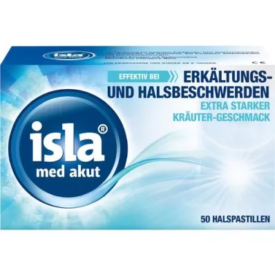 ISLA MED acute pastilles, 50 pcs