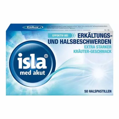 ISLA MED acute pastilles, 50 pcs ISLA MED acute pastilles, 50 pcs