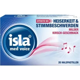 ISLA MED voice pastilles, 20 pcs