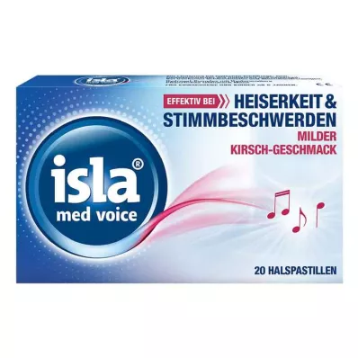 isla® med voice pastilles, 20 pcs isla® med voice pastilles, 20 pcs