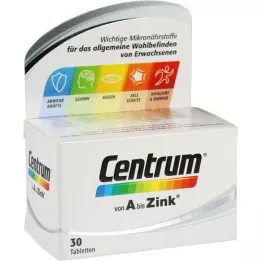 CENTRUM A-Zinc tablets, 30 pcs