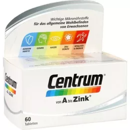 CENTRUM A-Zinc tablets, 60 pcs