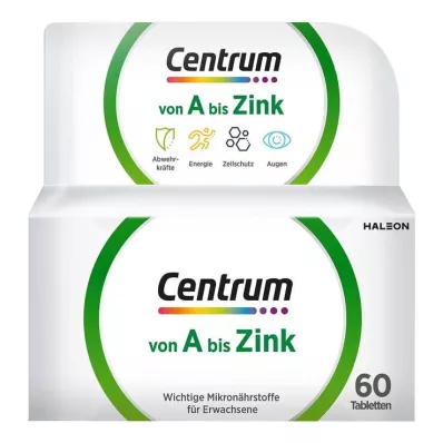 CENTRUM A-Zinc tablets, 60 pcs