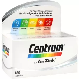 CENTRUM A-Zinc tablets, 180 pcs