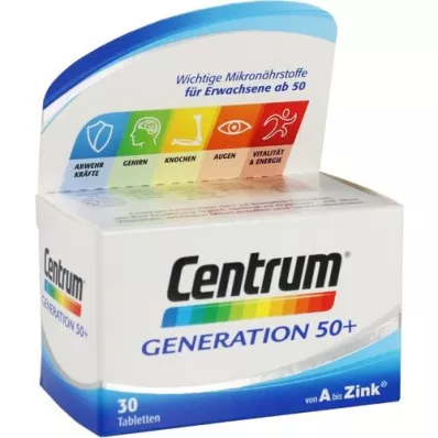 CENTRUM Generation 50+ tablets, 30 pcs