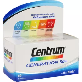 CENTRUM Generation 50+ tablets, 60 pcs