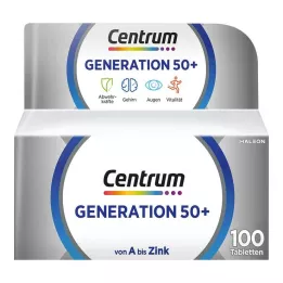 CENTRUM Generation 50+ tablets, 100 pcs