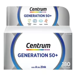 CENTRUM Generation 50+ tablets, 180 pcs