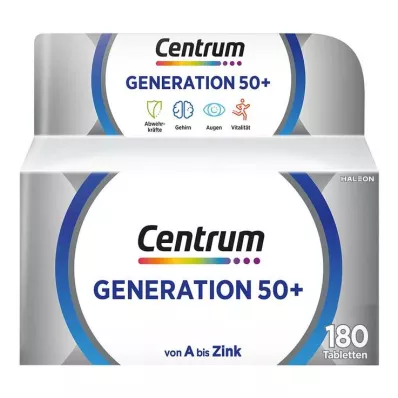 CENTRUM Generation 50+ tablets, 180 pcs
