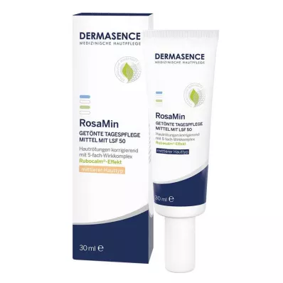 DERMASENCE RosaMin tinted day care Cr.LSF 50, 30 ml