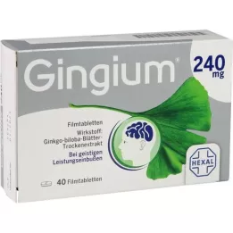 GINGIUM 240 mg film-coated tablets, 40 pcs