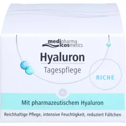 HYALURON TAGESPFLEGE riche cream in a jar, 50 ml