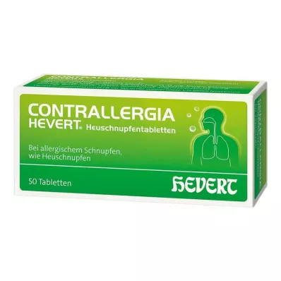 Contrallergia Hevert hay fever tablets, 50 pcs Contrallergia Hevert hay fever tablets, 50 pcs