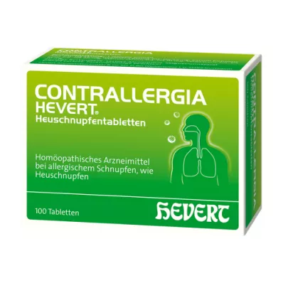 CONTRALLERGIA Hevert hay fever tablets, 100 pcs