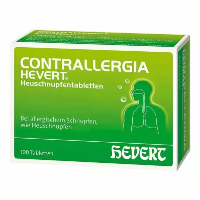 Contrallergia Hevert hay fever tablets, 100 pcs