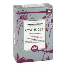 CYSTUS 052 Organic Throat Pastilles, 132 pc