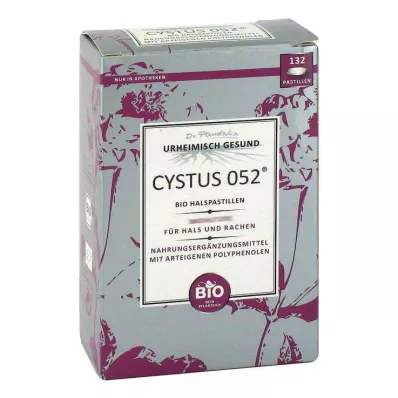 CYSTUS 052 organic throat lozenges, 132 pcs CYSTUS 052 organic throat lozenges, 132 pcs