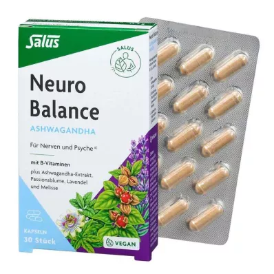 Neuro Balance Ashwagandha capsules Salus, 30 pcs Neuro Balance Ashwagandha capsules Salus, 30 pcs