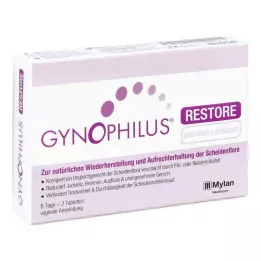 GYNOPHILUS restore vaginal tablets, 2 pcs