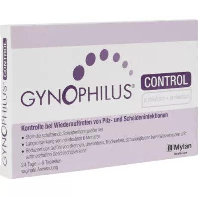 GYNOPHILUS CONTROL Vaginal tablets, 6 pcs