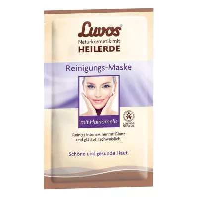 Luvos Healing Clay Cleansing Mask Natural Cosmetics, 2X7.5 ml