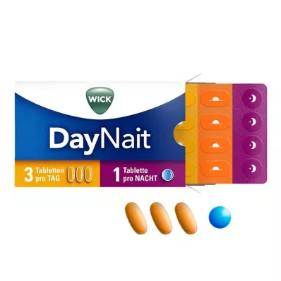 WICK DayNait film-coated tablets, 16 pcs