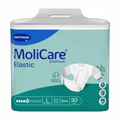 MoliCare® Premium Elastic Slip 5 drops size L, 30 pcs MoliCare® Premium Elastic Slip 5 drops size L, 30 pcs