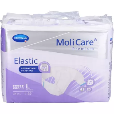 MOLICARE Premium Elastic Briefs 8 drops size L, 24 pcs