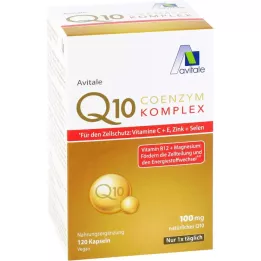 COENZYM Q10 100 mg Capsules+Vitamins+Minerals, 120 pcs