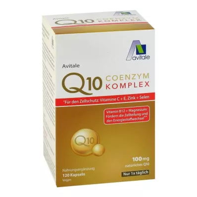 Coenzyme Q10 100 mg capsules + vitamins + minerals, 120 pieces Coenzyme Q10 100 mg capsules + vitamins + minerals, 120 pieces