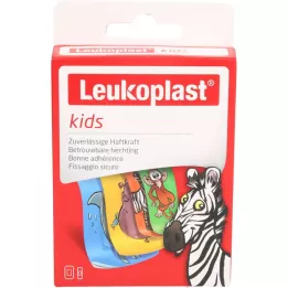 LEUKOPLAST kids Strips 19x56 mm 8 pcs/38x63 mm 4 pcs, 12 pcs